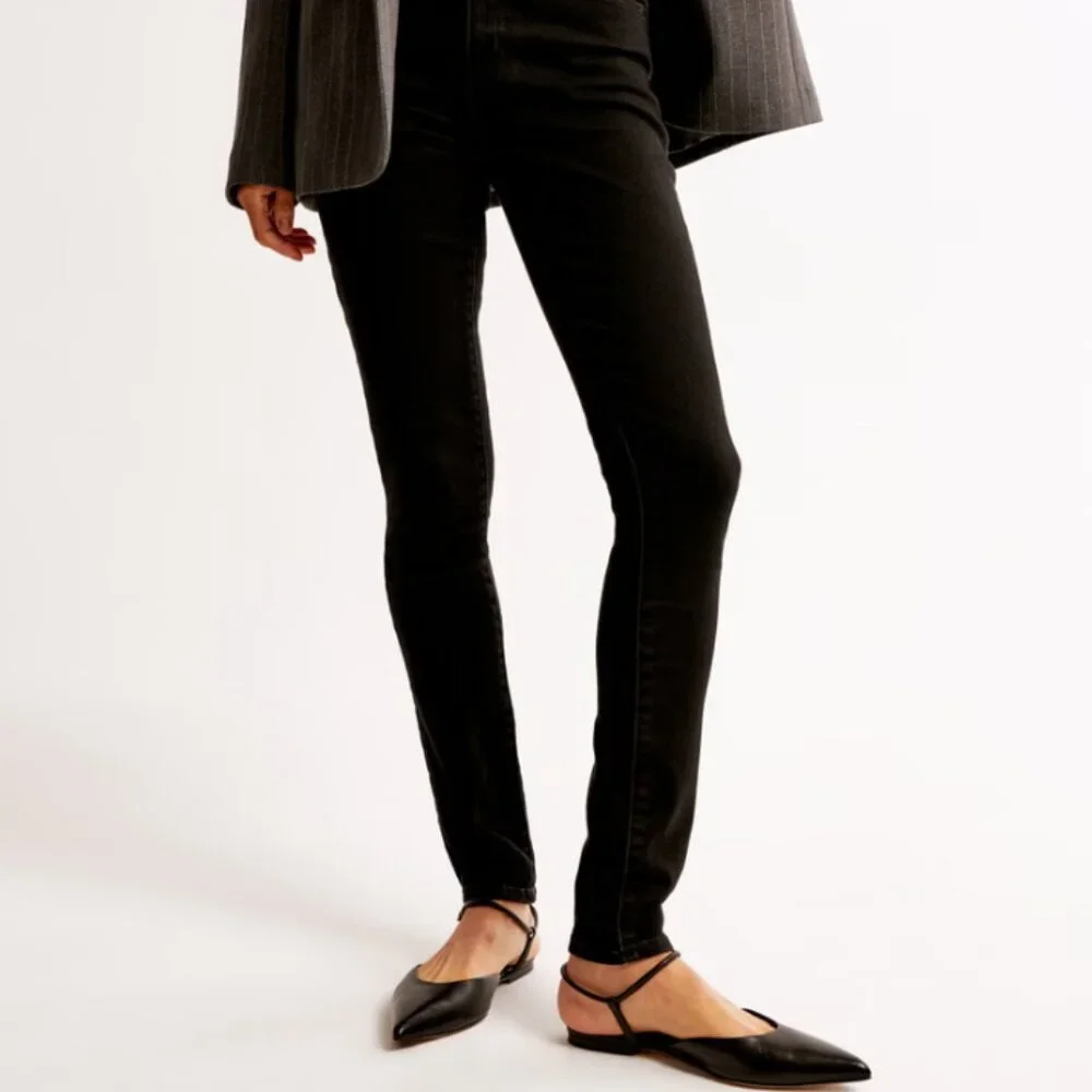 ABERCROMBIE & FITCH The Super Skinny High Rise Jeans - Picture 1 of 12